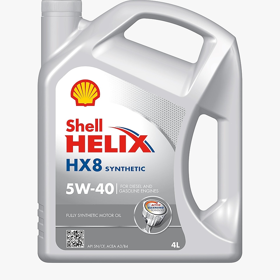 Shell Helix HX8 Syn 5W-40 ürün fotoğrafı