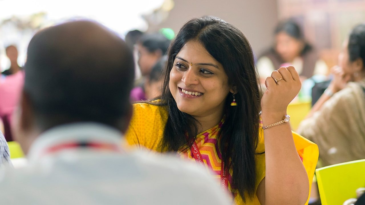 Shell çalışanları öğle yemeğinde