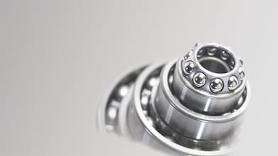Rulmanlı metal silindirde