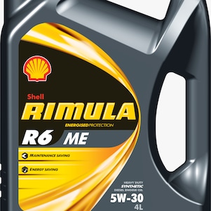 Shell Rimula R6 ME ürün fotoğrafısu