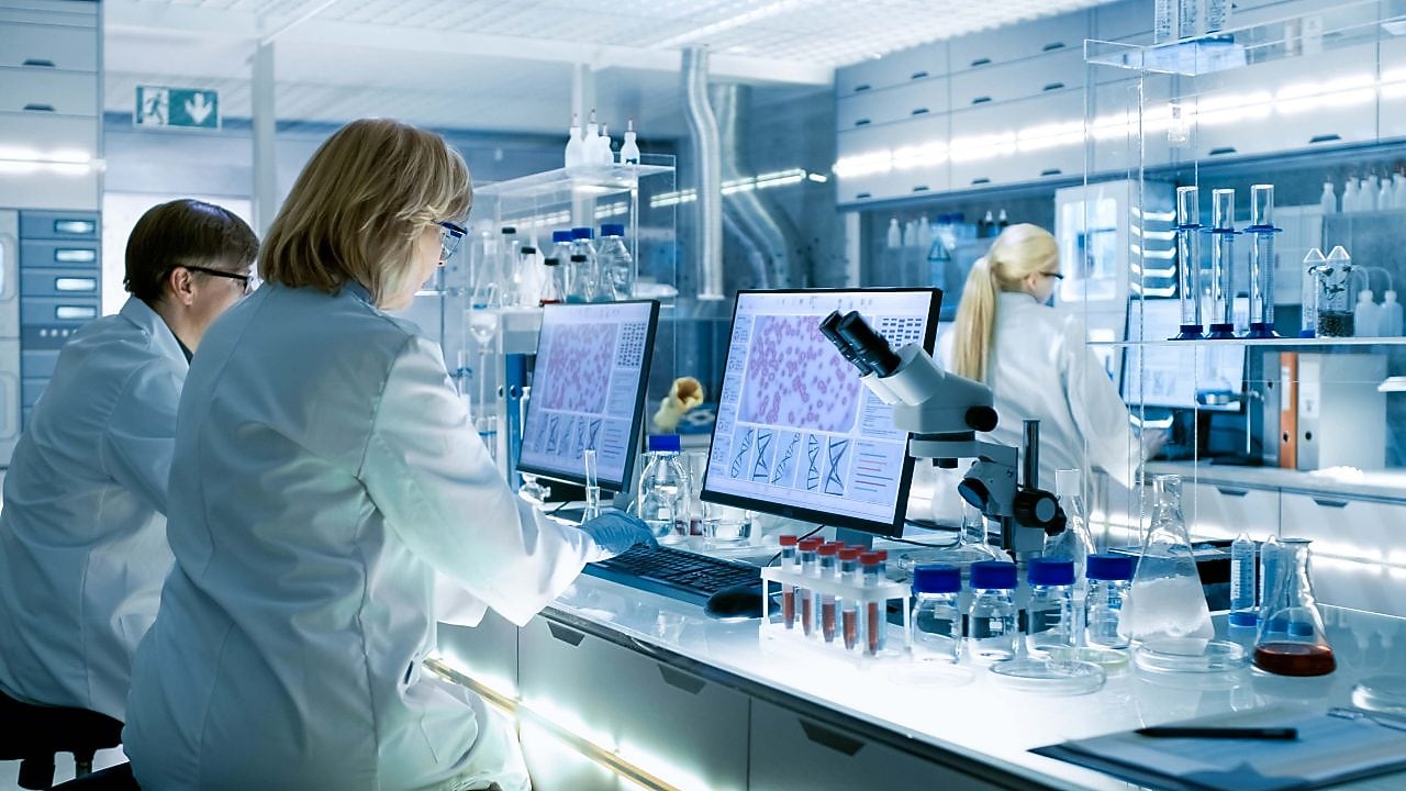 Scientists in Lab