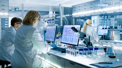 Scientists in Lab
