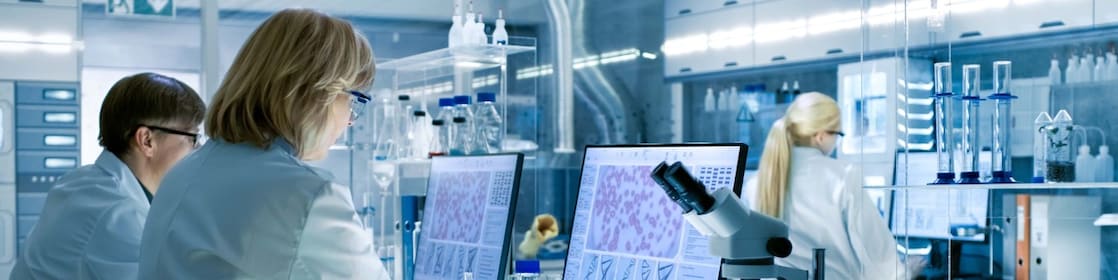 Scientists in Lab