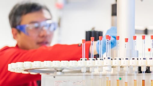 Scientist in Lab