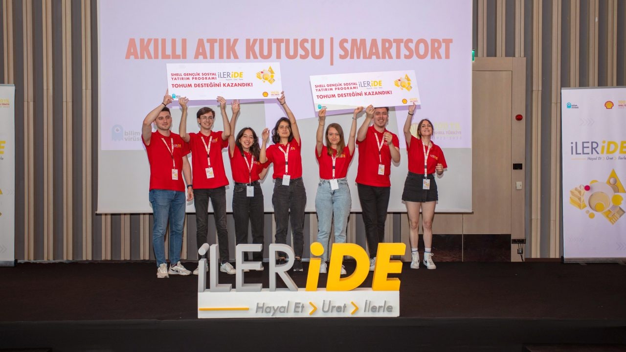 Tohum desteği alan Akıllı Atık Kutusu projesi