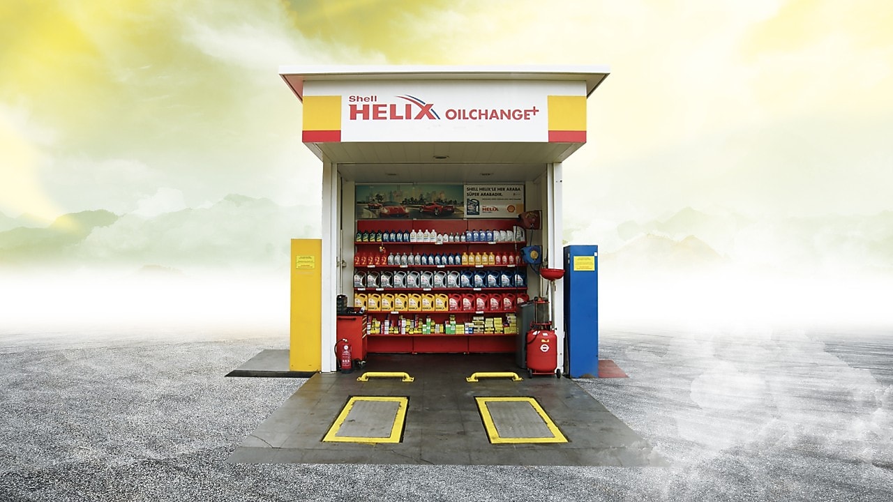 Shell Helix Yağ Değişim Merkezi