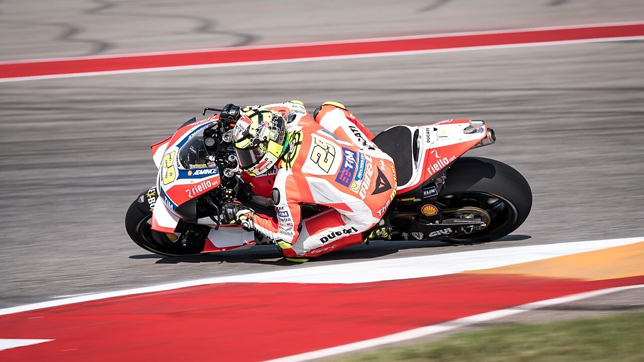 Motogp’de yarışan Ducati yarışçısı