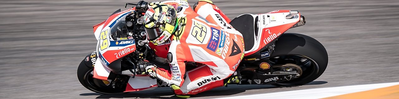 Motogp’de yarışan Ducati yarışçısı