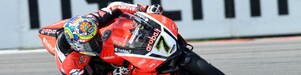 Superbike dünya şampiyonasında yarışan Ducati yarışçısı
