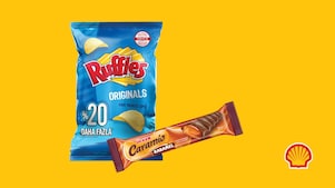 Shell ClubSmart Hep Kazan ile Ruffles Çeşitleri Yanında Alınacak Ülker Caramio Ürünü %30 İndirimli!