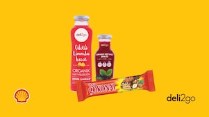 Shell ClubSmart Hep Kazan ile deli2go Organik Meyve Suyu Yanında Alınacak Ülker Çokonat 1 TL!