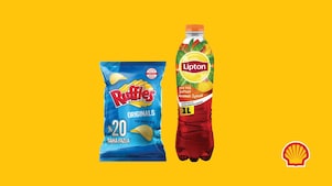 Shell ClubSmart Hep Kazan ile Ruffles Çeşitleri Yanında Alınacak Lipton Ice-Tea %50 İndirimli!
