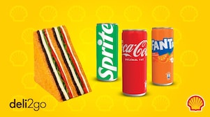 Shell ClubSmart Hep Kazan ile deli2go Sandviç ile Sıcak Lezzetlerin Yanında Alınacak Soğuk İçecek 1 TL!