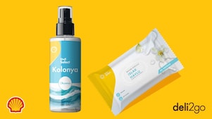 Shell ClubSmart Hep Kazan ile Shell Select Kolonya veya Islak Mendil 2. Ürün 1 TL!