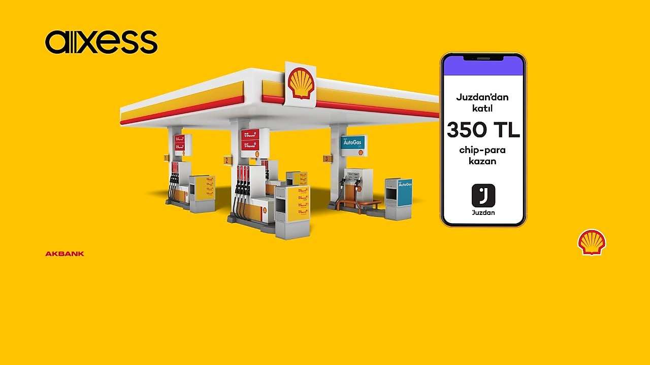 Axess'lilere Shell'de 350 TL'ye Varan Chip-Para!