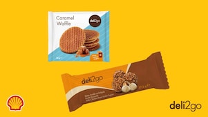 Shell ClubSmart Hep Kazan ile deli2go Gofret Topu veya Karamel Waffle 2. Ürün 1 TL!
