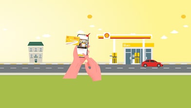 pay without getting out of the car