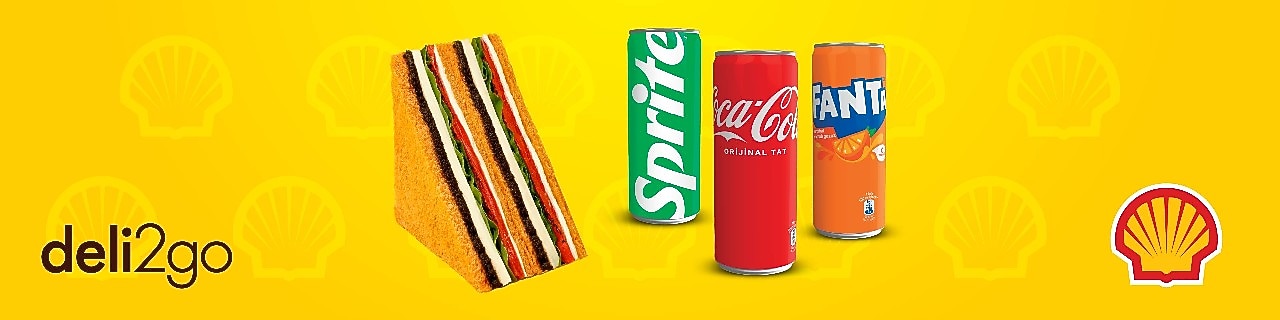 Shell ClubSmart Hep Kazan ile deli2go Sandviç ile Sıcak Lezzetlerin Yanında Alınacak Soğuk İçecek 1 TL!