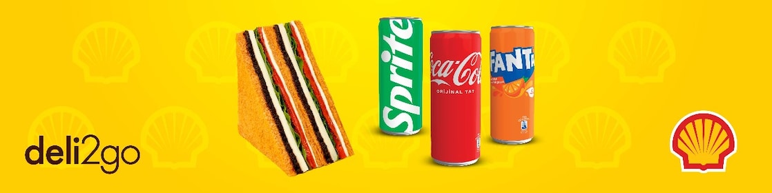 Shell ClubSmart Hep Kazan ile deli2go Sandviç ile Sıcak Lezzetlerin Yanında Alınacak Soğuk İçecek 1 TL!