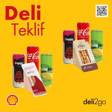 deli2go Sandviç & İçecek Menüler Avantajlı Fiyatlarla!