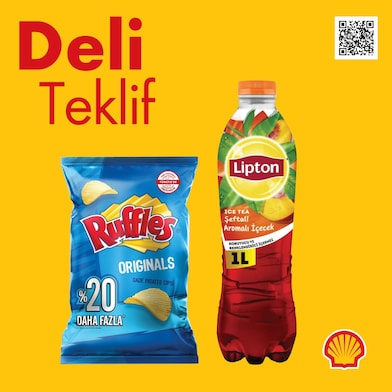 Ankara’da Ruffles Yanında Lipton Ice-Tea %50 İndirimli!