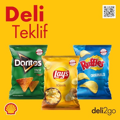 Fritolay Cips Çeşitlerinde 2. Ürün 1 TL! 