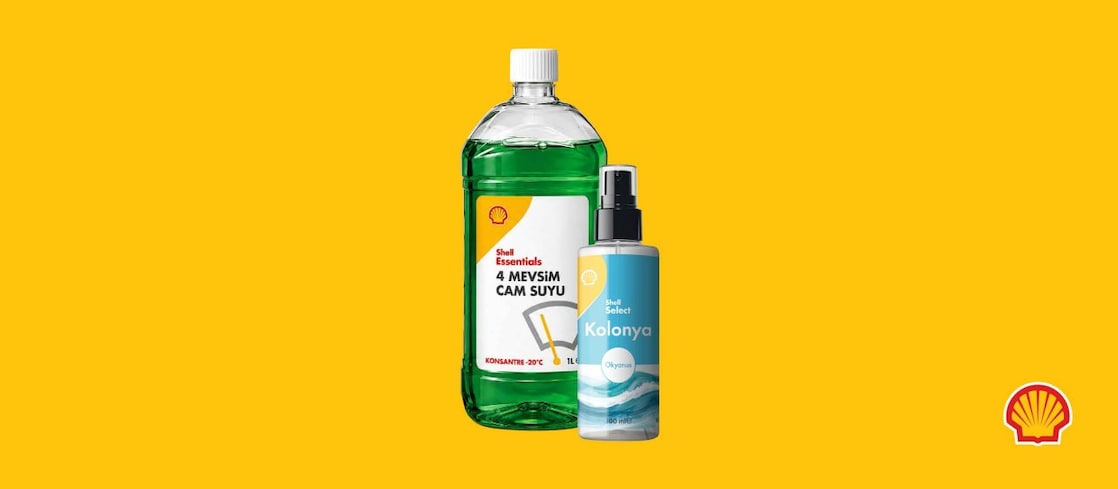 Shell ClubSmart Hep Kazan ile Cam Suyu Yanında Alınacak Shell Select Kolonya %50 İndirimli!