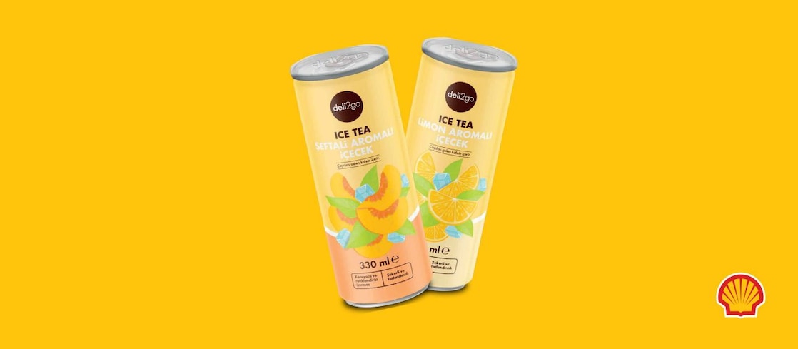 Shell ClubSmart Hep Kazan ile deli2go Soğuk Çay 2. Ürün %50 İndirimli!