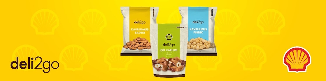 Shell ClubSmart Hep Kazan ile deli2go Kuruyemiş Çeşitleri Yanında Alınacak 2. Kuruyemiş Çeşidi 1 TL!