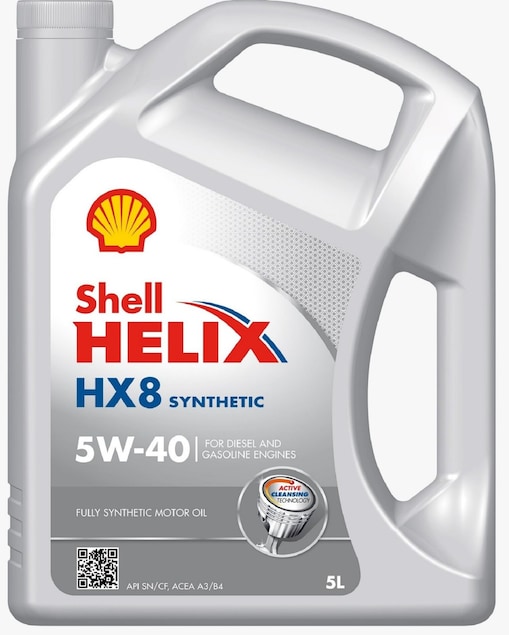 Shell Helix HX8 Syn 5W-40 ürün fotoğrafı
