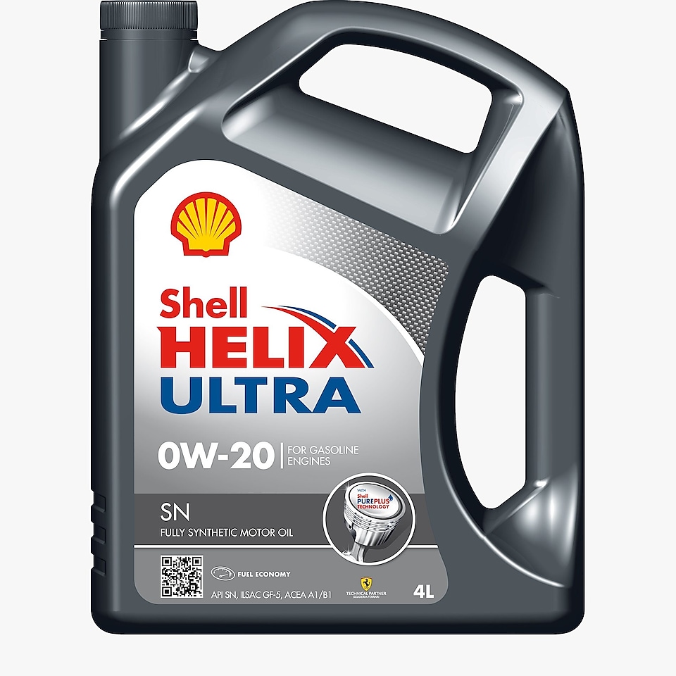 Shell Helix Ultra SN 0W-20 ürün fotoğrafı
