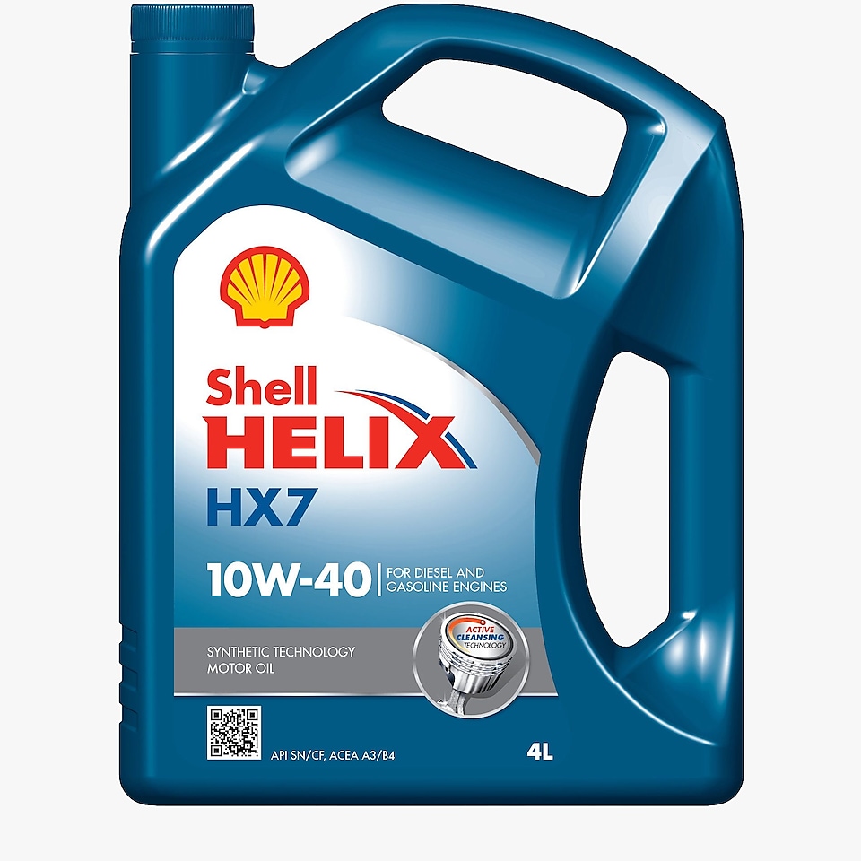 Shell Helix HX7 10W ürün fotoğrafı