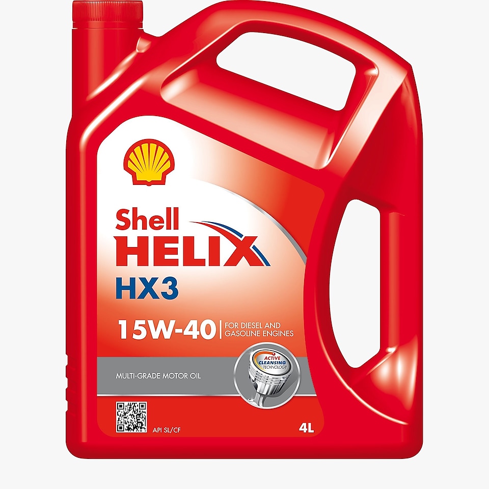 Shell Helix HX3 15W-40 ürün fotoğrafı