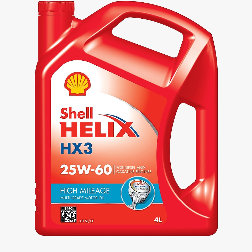 Shell Helix HX3 25W-60 ürün fotoğrafı