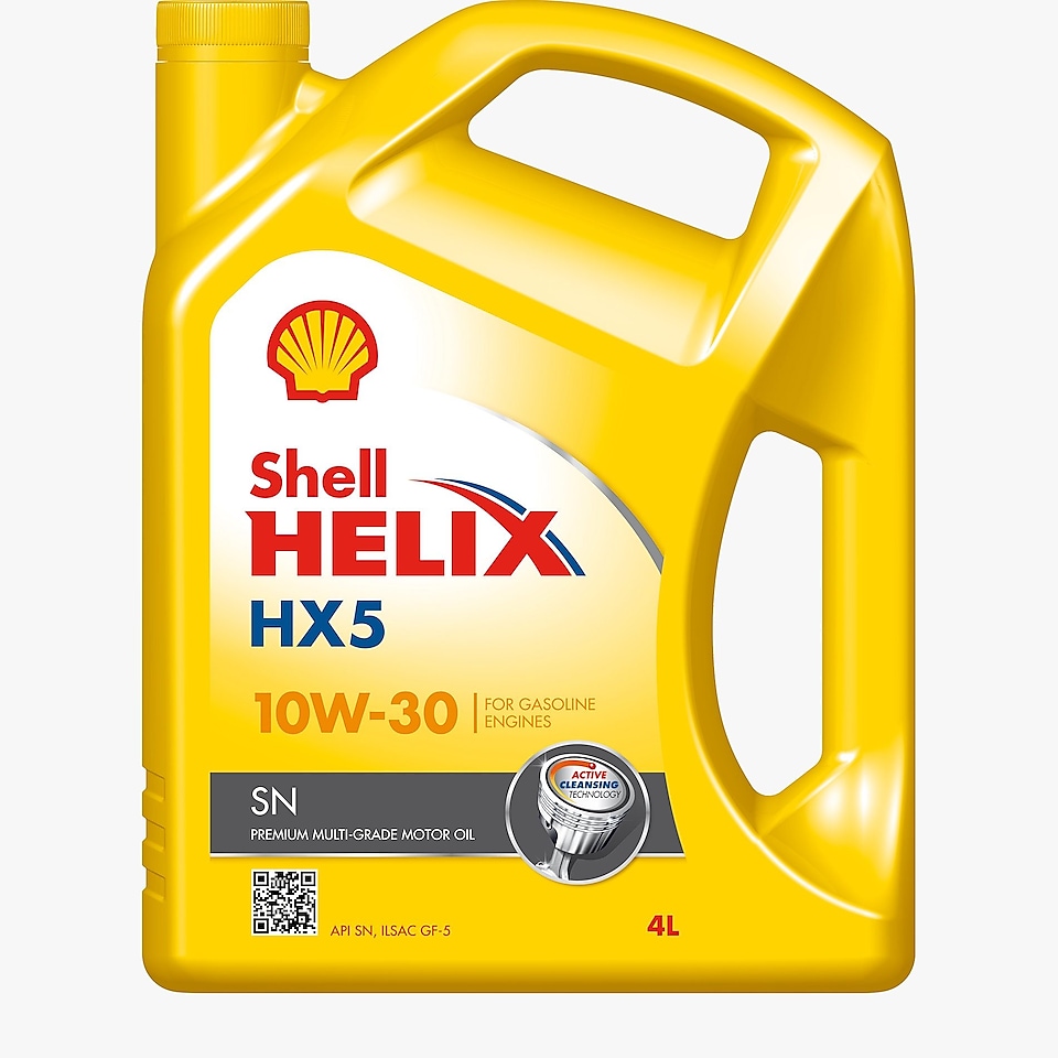 Shell Helix HX5 SN 10W-30 ürün fotoğrafı