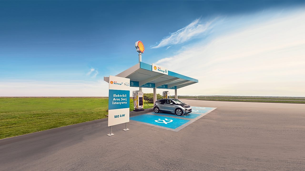 Shell Recharge Türkiye Elektrikli Araç Şarj İstasyonu